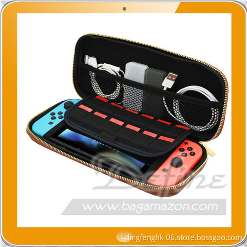Plain Black EVA Tough Case Pouch Travel Carry Bag for Nintendo Switch Console